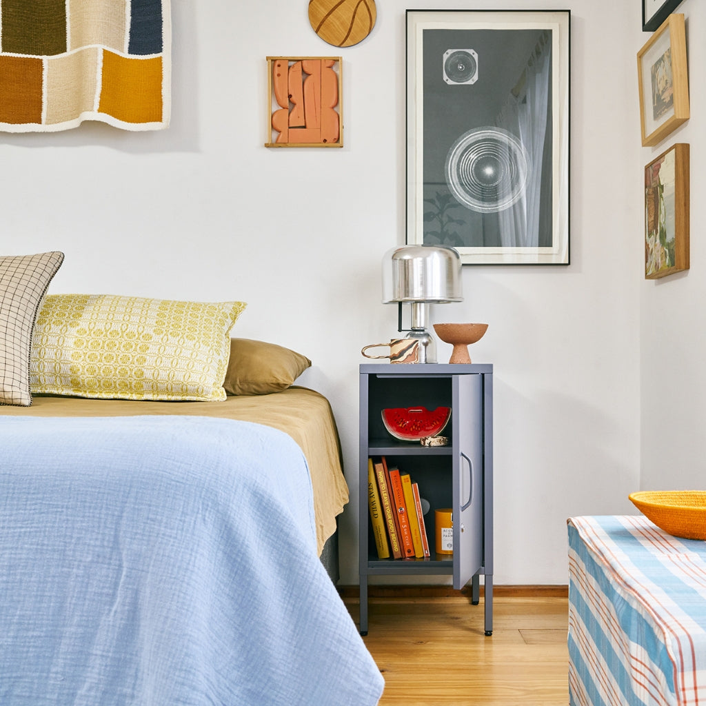 Sugar Cube Side Table - Carbon Grey