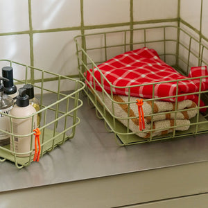 Waffle Basket Large - Soft Sage