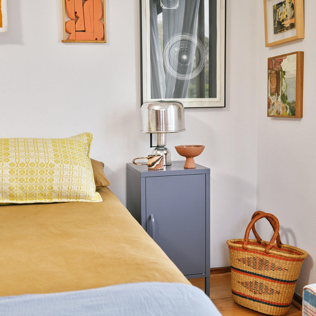 Sugar Cube Side Table - Carbon Grey