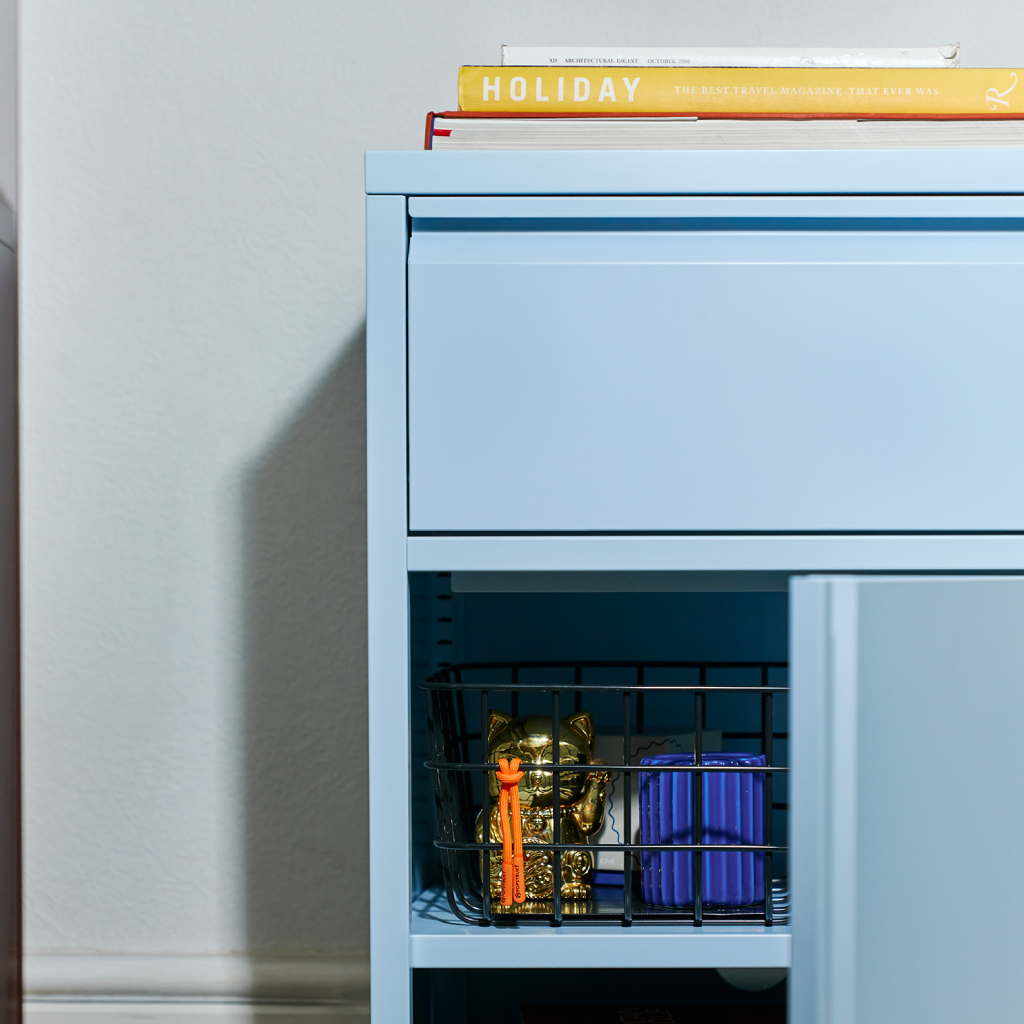 Bon Bon Side Table - Salt Blue