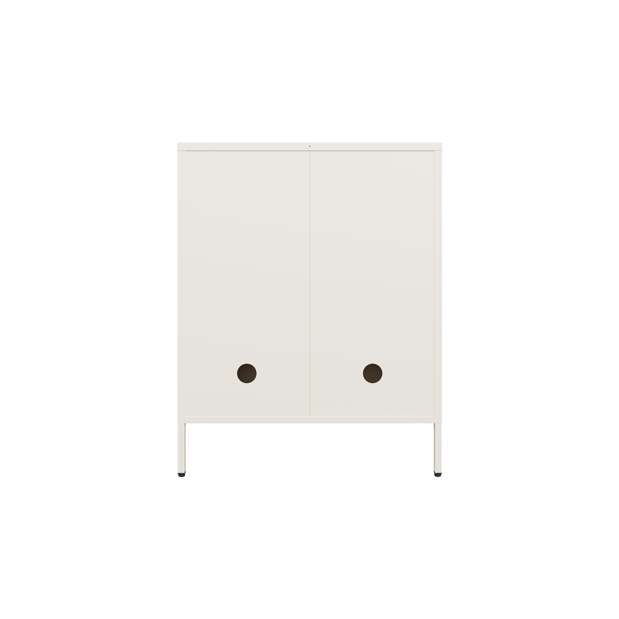 Sugar Cube Cabinet - Soft White