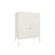 Sugar Cube Cabinet - Soft White