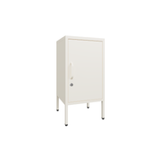 Sugar Cube Side Table - Soft White