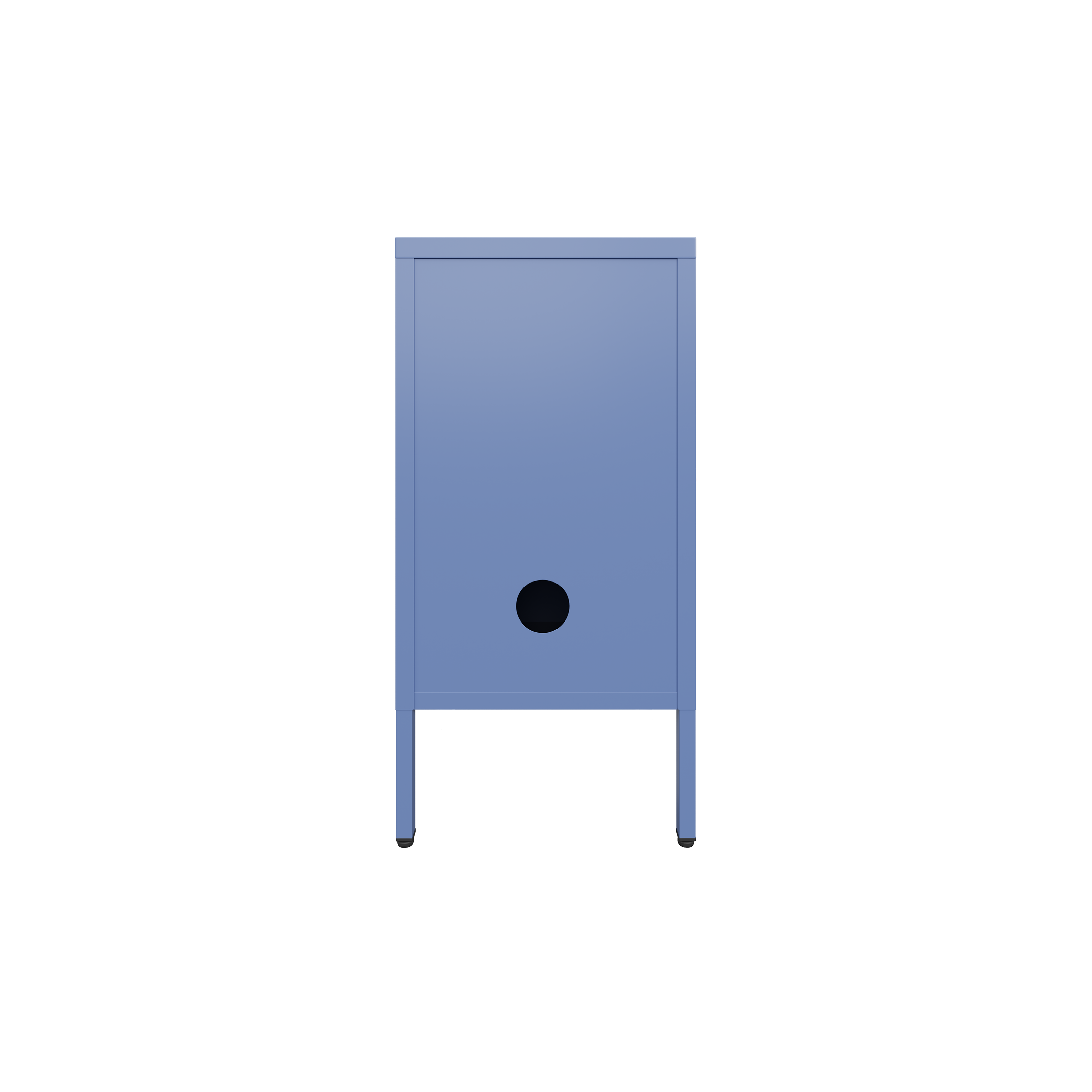 Sugar Cube Side Table - Pigeon Blue