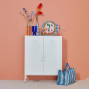 Sugar Cube Cabinet - Soft White