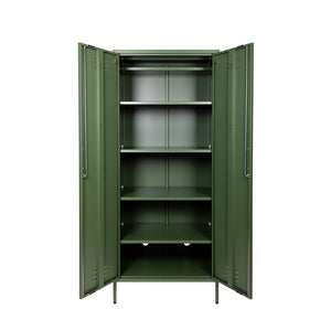 Sugar Cube Double Locker - Dark Olive