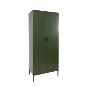 Sugar Cube Double Locker - Dark Olive