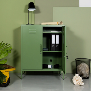 Sugar Cube Cabinet - Reed Green