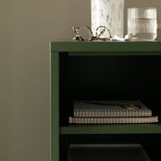 Sugar Cube Side Table - Dark Olive