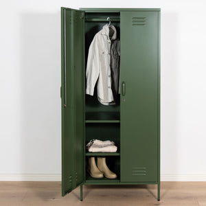 Sugar Cube Double Locker - Dark Olive