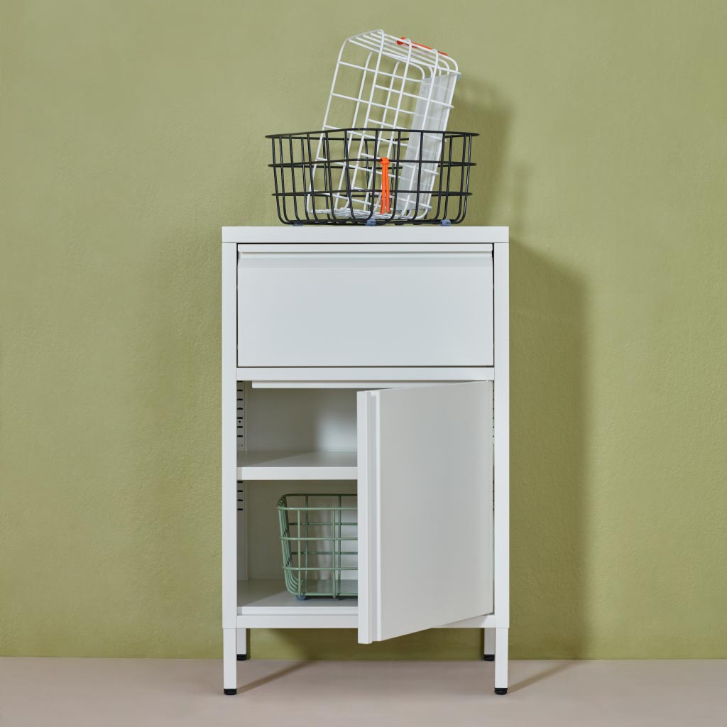 Bon Bon Side Table - Soft White