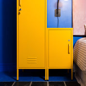 Sugar Cube Side Table - Honey