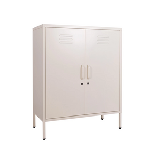 Sugar Cube Cabinet - Soft White