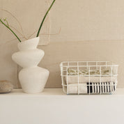 Waffle Basket Medium - White