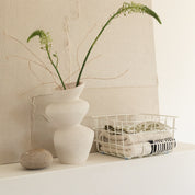 Waffle Basket Medium - White